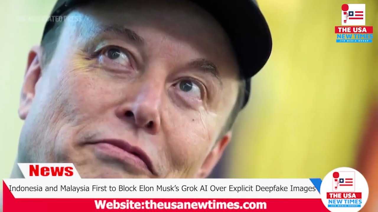 
Indonesia and Malaysia First to Block Elon Musk’s Grok AI Over Explicit Deepfake Images