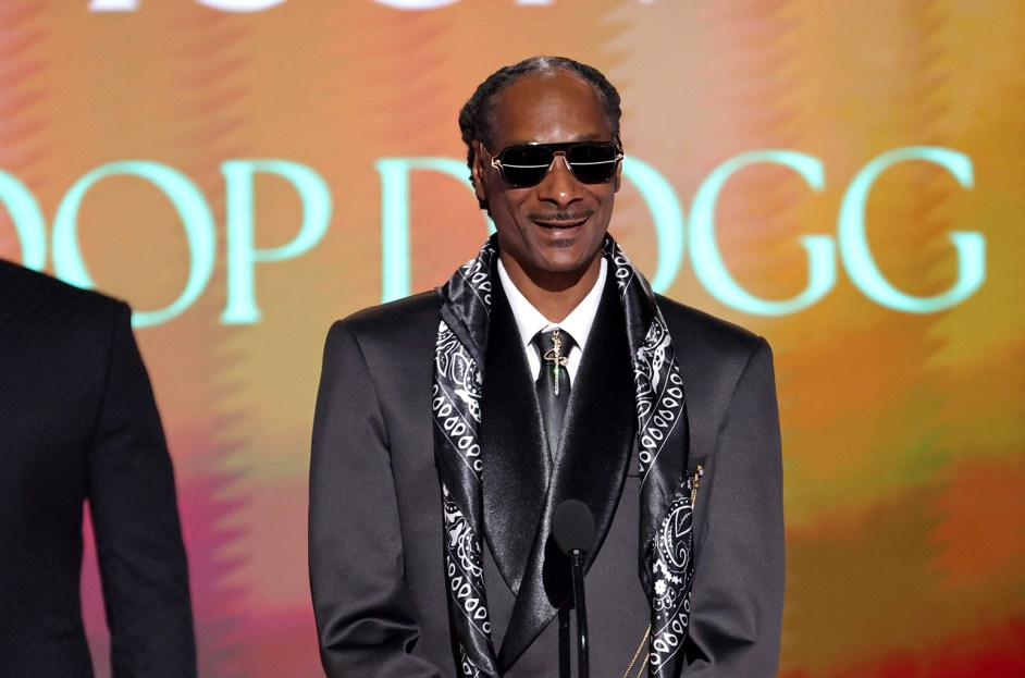 Hip-hop legend Snoop Dogg receives the Ultimate Icon Award at the 2025 BET Awards, held at Peacock Theater in Los Angeles on June 9, 2025. (Photo by Kevin Winter/Getty Images)