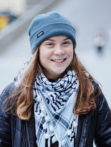 Greta Thunberg (born 3 January 2003) is a Swedish climate activist known for challenging world leaders to take immediate action to mitigate the effects of climate change.